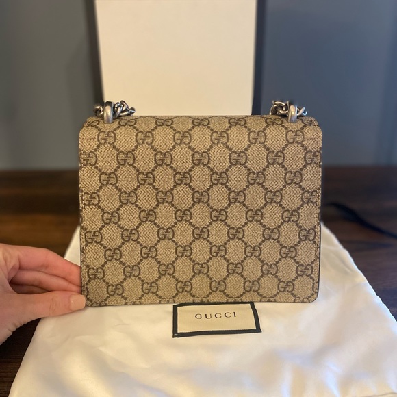 GG Supreme Monogram Mini Dionysus Shoulder Bag AUTHENTIC - Picture 8 of 15